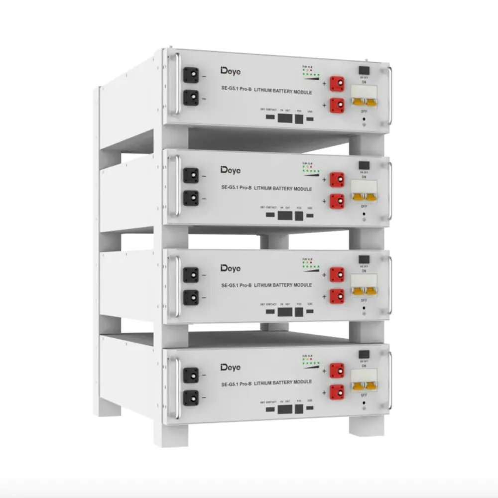 Deye SE-G5.1 Pro-B 5.12kWh LV almacenamiento de energía