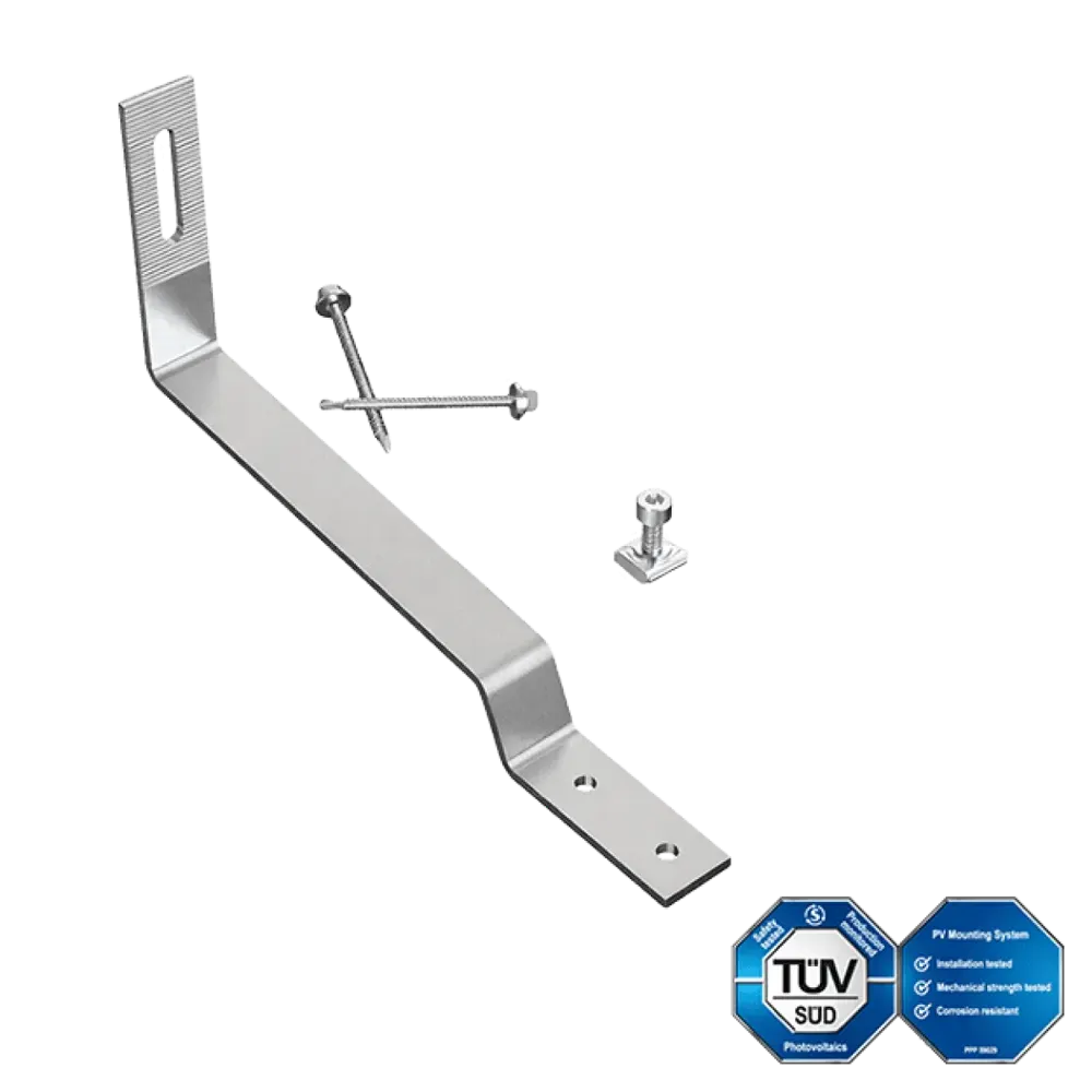 Enerack beaver tail roof hook - side mounted