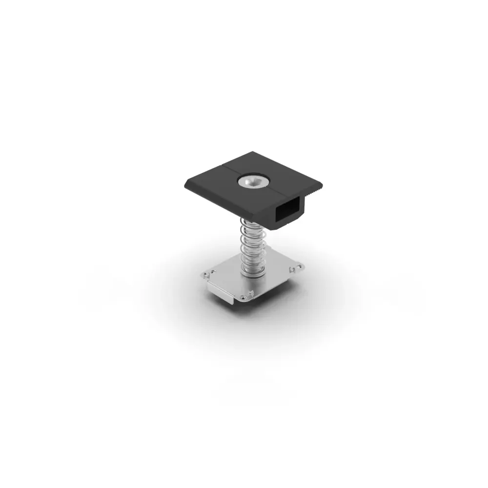 Enerack FLAT10 middle clamp con grounding clip black