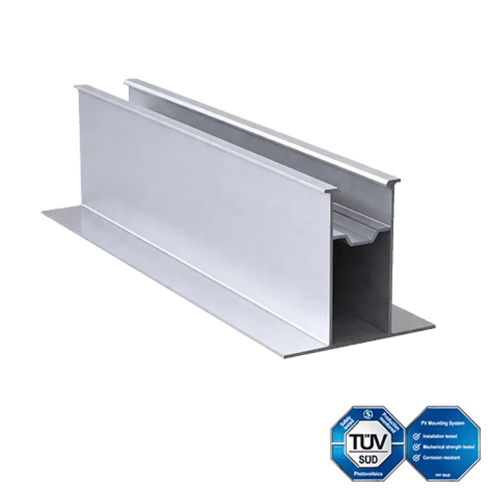 Enerack perfil de montaje 3000xR60 para high trapezoidal sheet