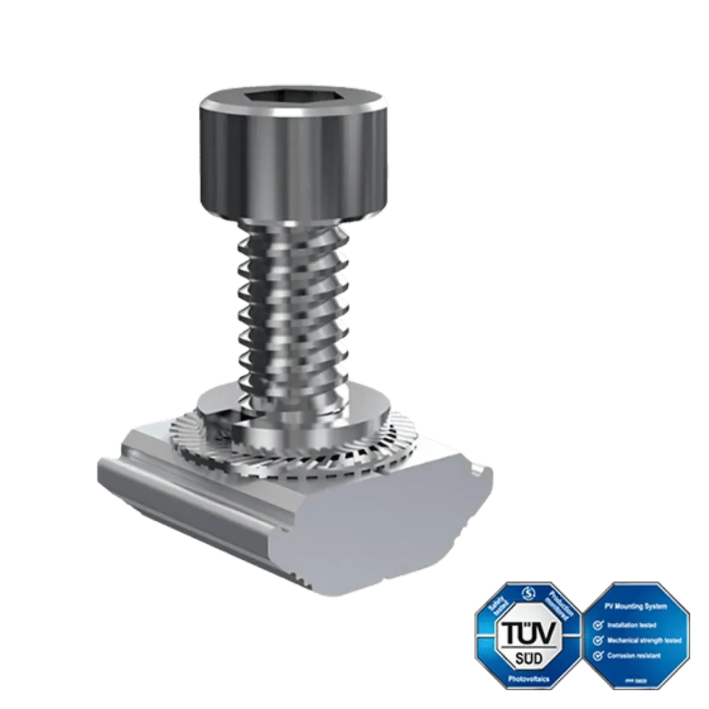 Enerack rail mounting screw set